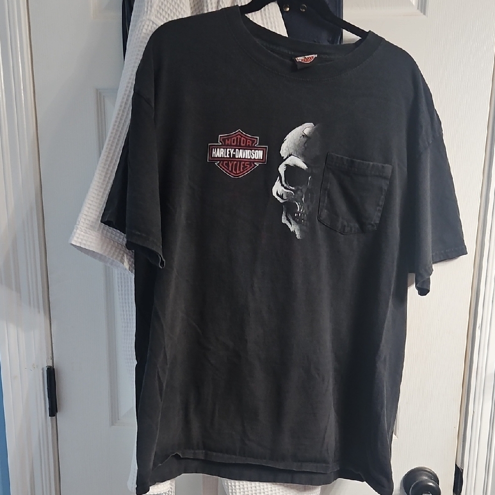 Harley-Davidson Black Graphic Men's T-Shirt